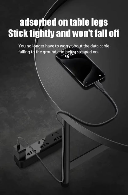 Magnetic Anti-tangle Charging Cable